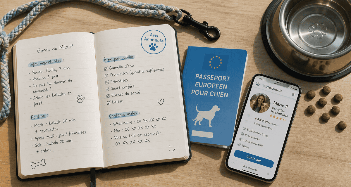 animaute avis carnet et profil pet-sitter