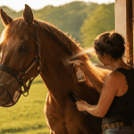 anti mouche cheval naturel application spray
