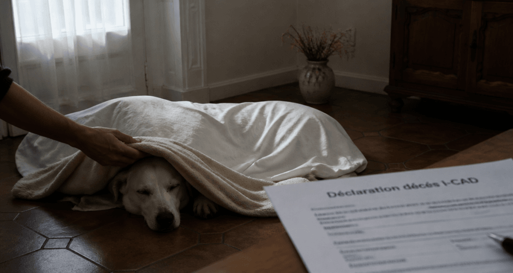 combien de temps peut on garder un chien mort à domicile
