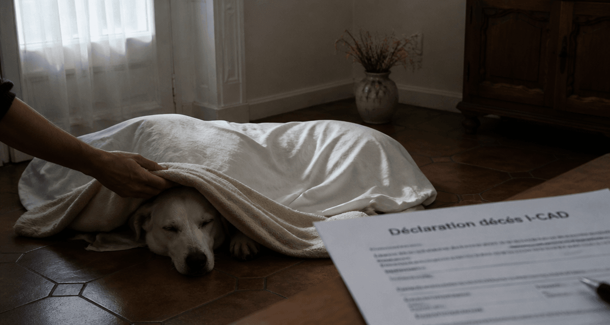 combien de temps peut on garder un chien mort à domicile