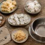 fromage de chevre chien morceaux gamelle