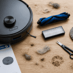 Meilleur robot aspirateur laveur animaux avec accessoires et poils