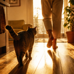 pourquoi mon chat me suit partout intérieur maison