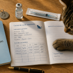 prix vaccins chat carnet santé seringue