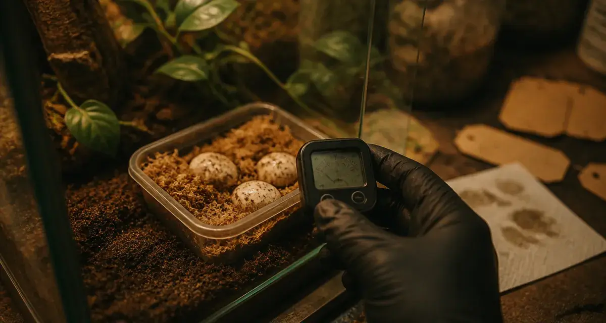 Reproduction serpent : terrarium, ponte et contrôle d’incubation