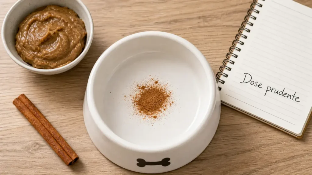 Chien et cannelle : quelle dose, quelles formes et quels risques ?