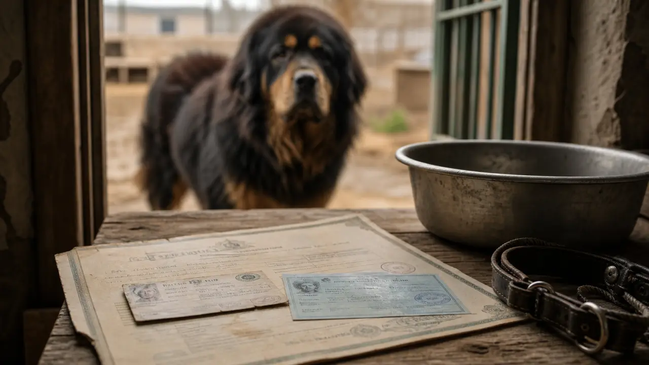 Dogue du Tibet prix : chiot et documents d’élevage