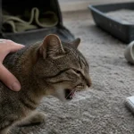 Mon chat tousse : main vétérinaire, toux et posture d’urgence