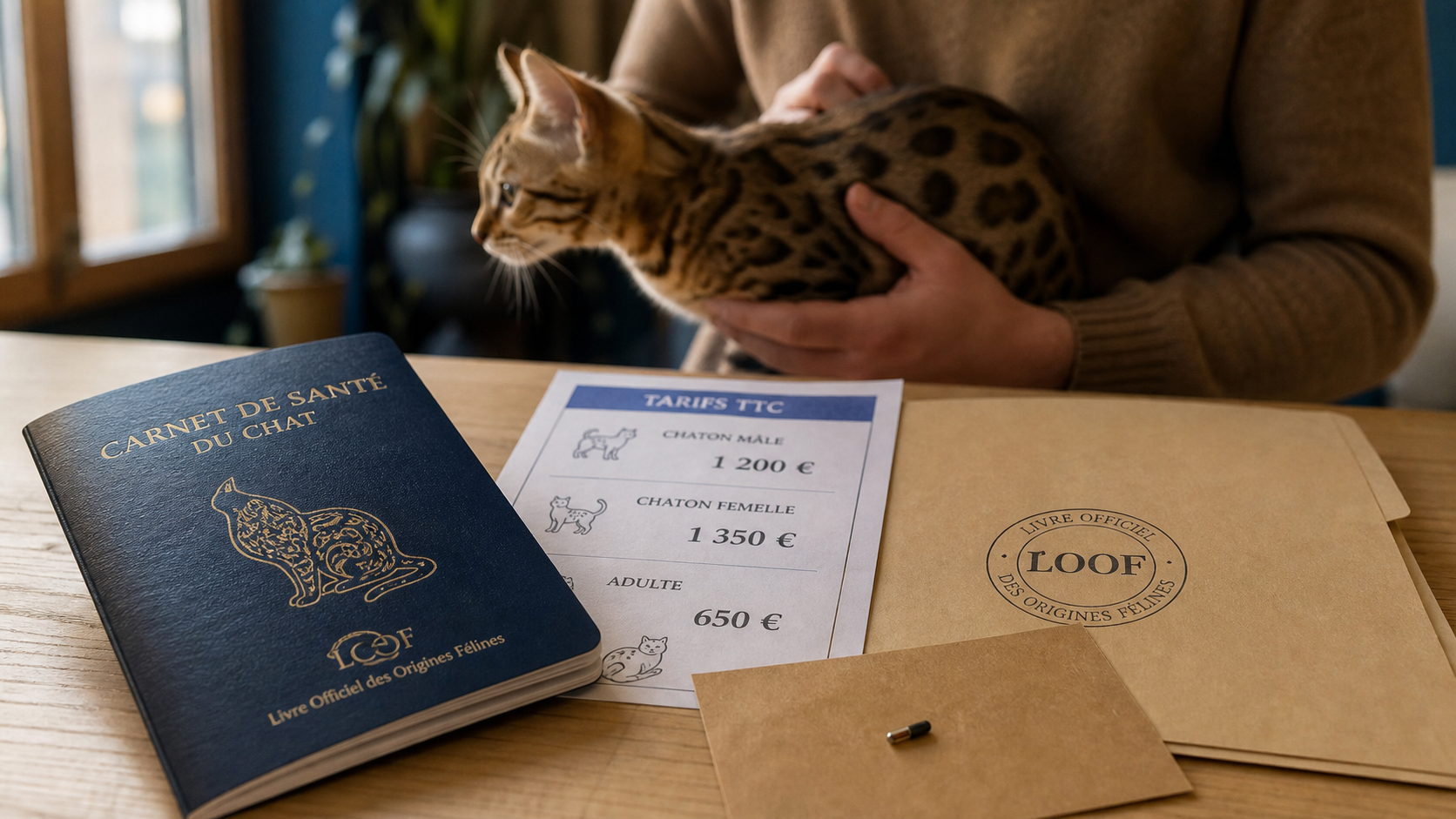 Prix d un chaton bengal : carnet santé, puce, LOOF, tarifs en euros