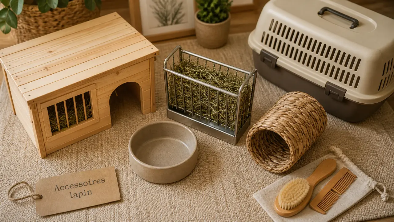 Accessoires lapin : habitat, jouets, transport pour lapin