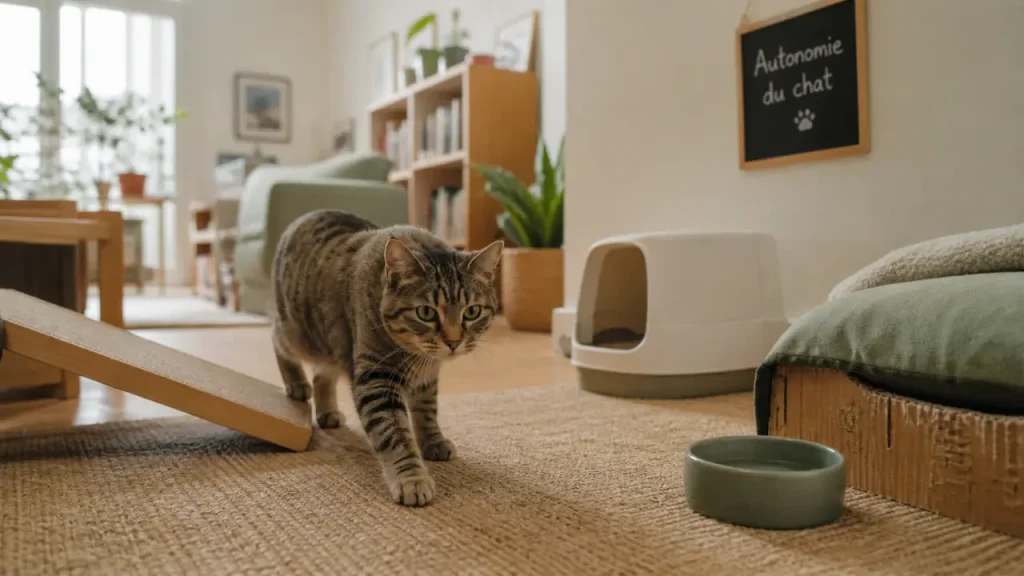 Chats handicapés : reconnaître leurs besoins et adapter la maison sans les surprotéger