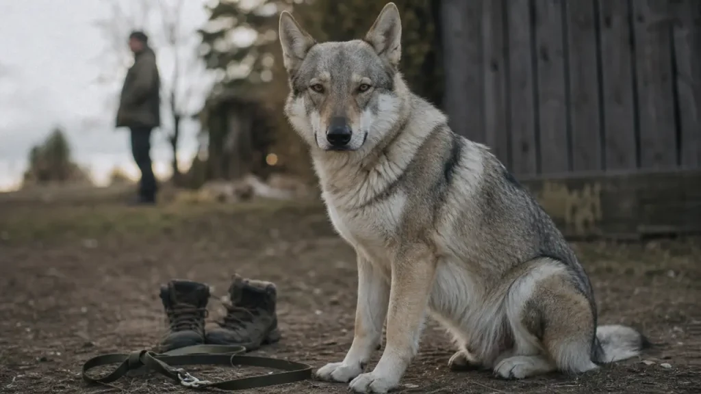 Chien loup tchécoslovaque caractère : fidèle, méfiant et exigeant au quotidien