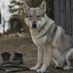 Chien loup tchecoslovaque caractère : fidèle, méfiant, discret