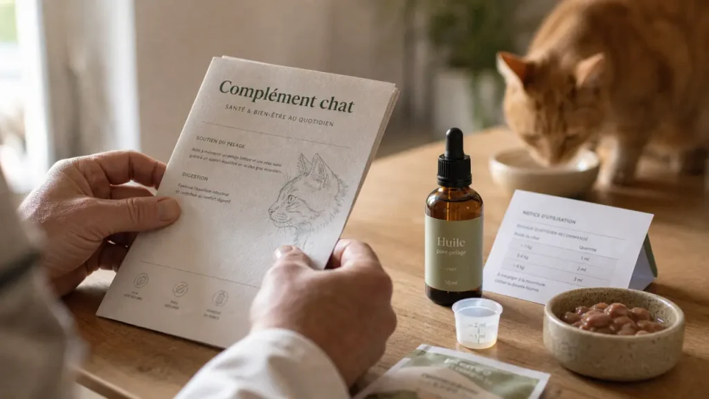 Peau, articulations, reins : les 4 compléments alimentaires pour chat à ne pas confondre