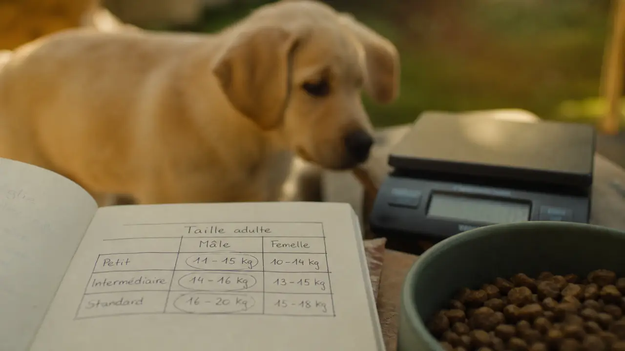 Taille adulte chien : estimer l’âge de maturité