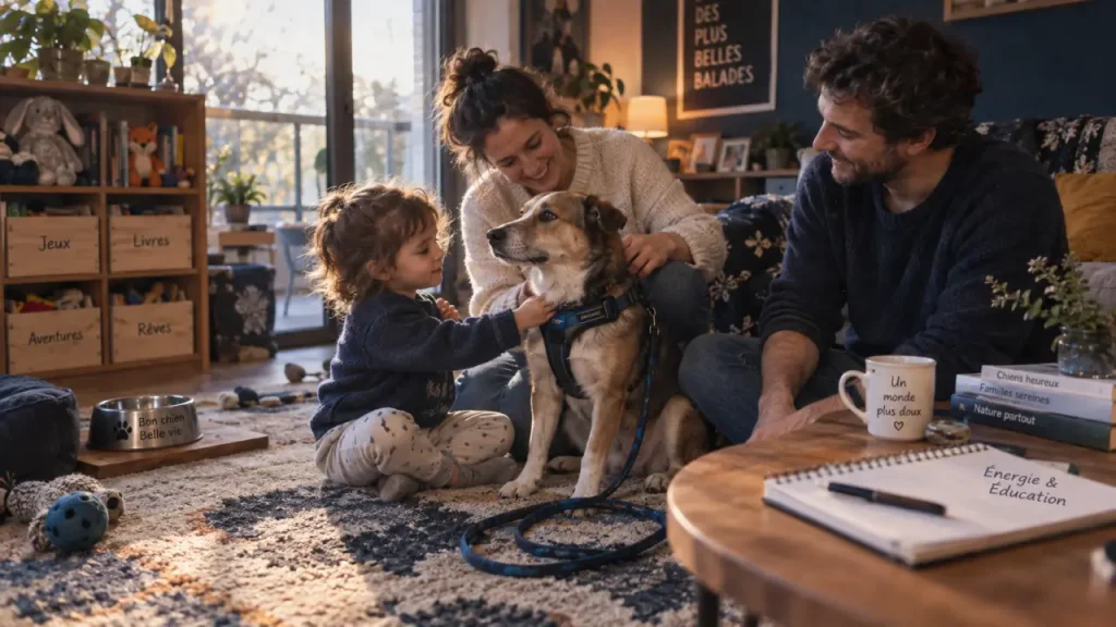 La meilleure race de chien pour une famille dépend surtout de votre quotidien
