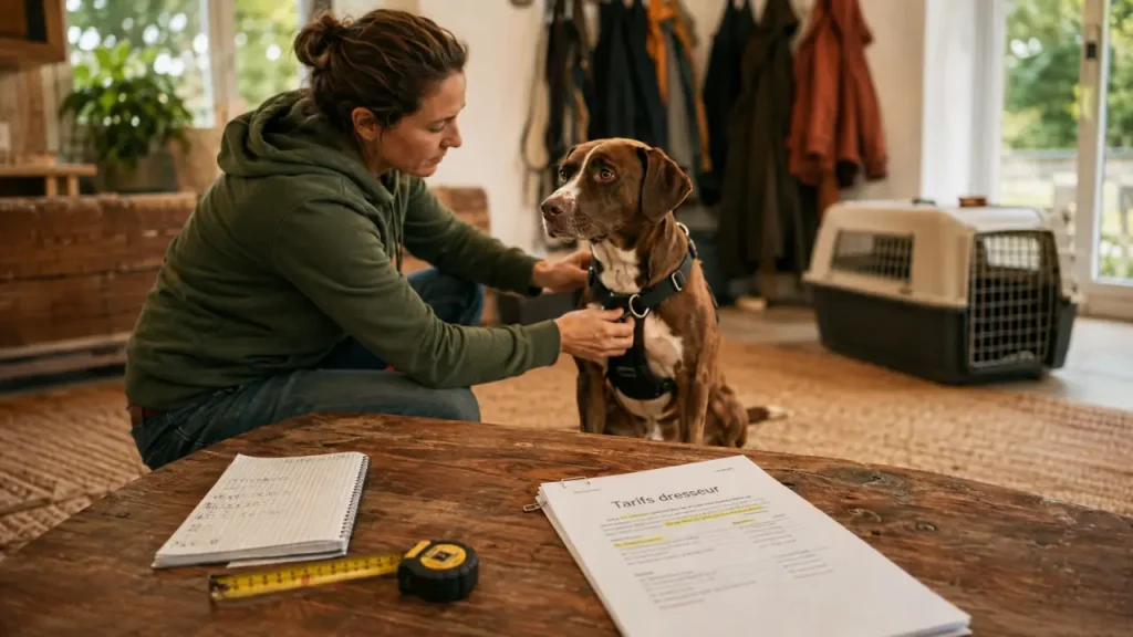 Le tarif d’un dresseur de chien : 50 à 70 € la séance, jusqu’à 500 € en forfait