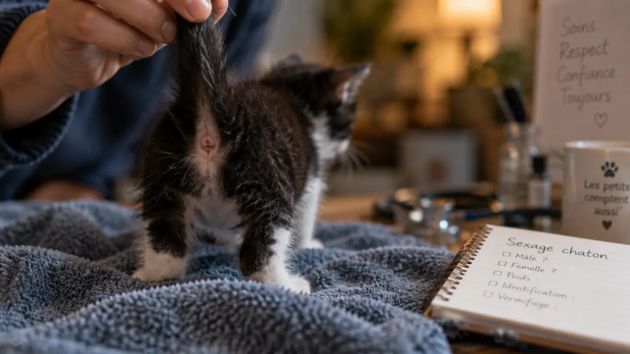 Chaton male ou femelle : ne pas se fier au pelage pour sexer