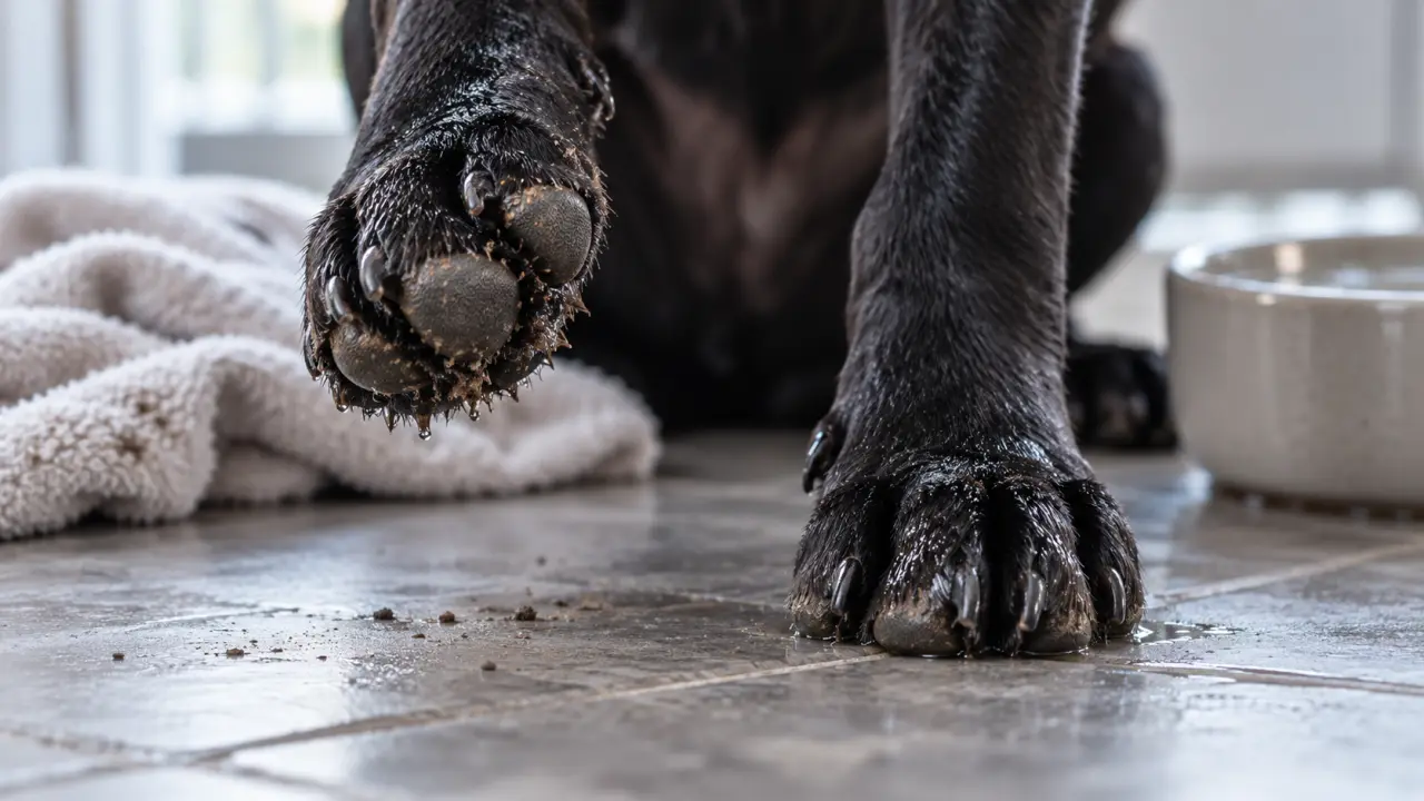 Chien qui se lèche les pattes : remède naturel, diagnostic vétérinaire