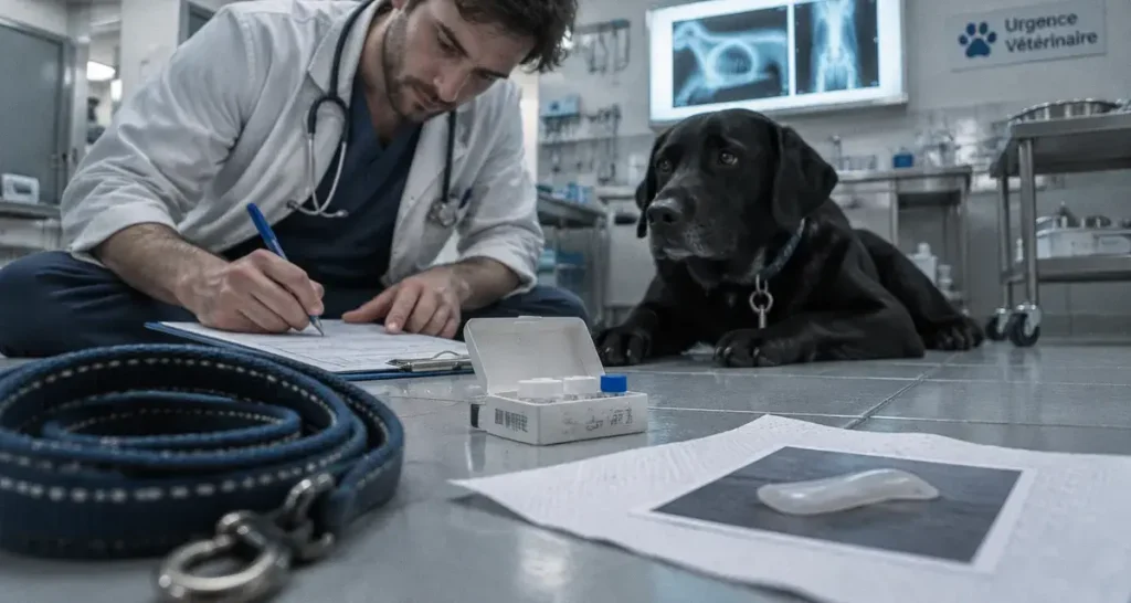 Combien de temps pour évacuer un corps étranger chez le chien ? 24 à 72 heures ne garantissent rien