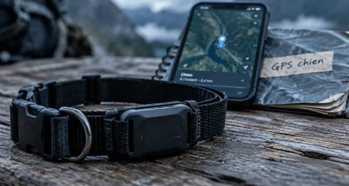 GPS chien puce : traceur GPS discret sur collier de chien