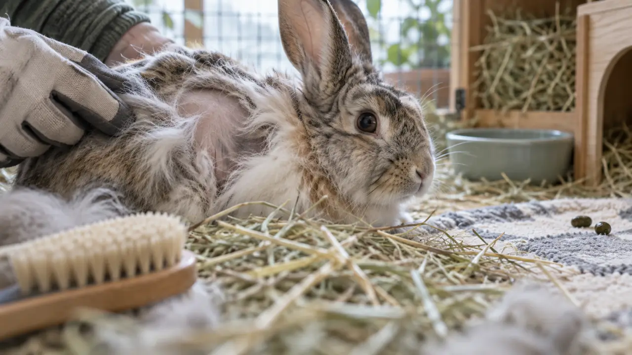 Lapin perd ses poils : mue ou souci de santé ?