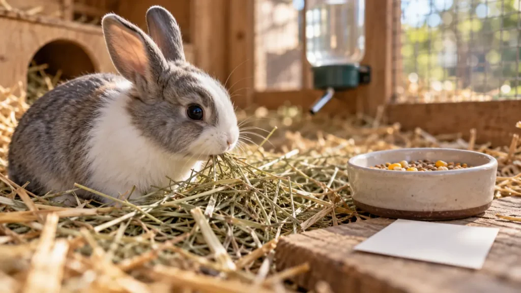 Maïs pour lapin : un grain avalé n’est pas une urgence, un épi quotidien est à éviter