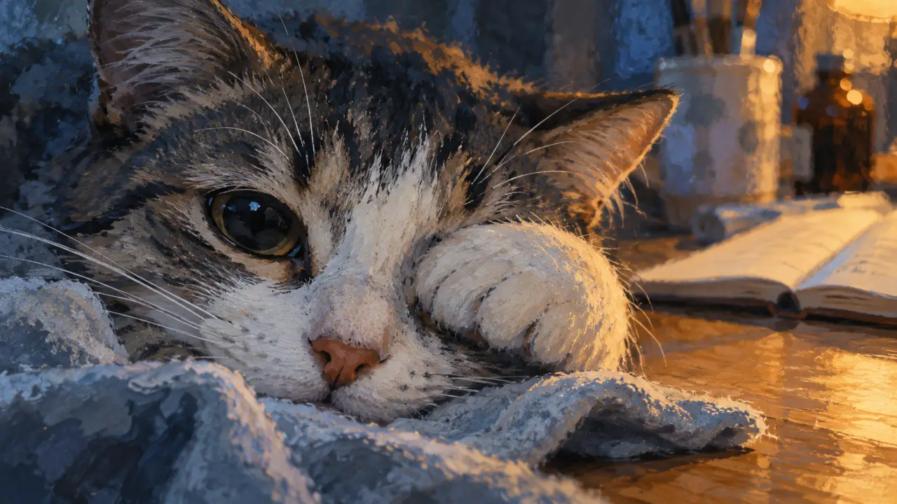Pupille dilatée chez un chat malade : signes qui imposent de consulter